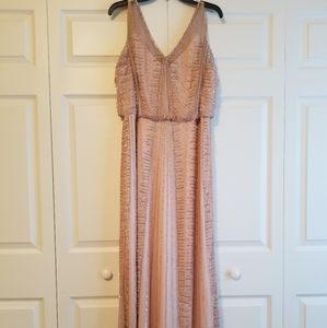 Adrianna Papell, size 14, blush